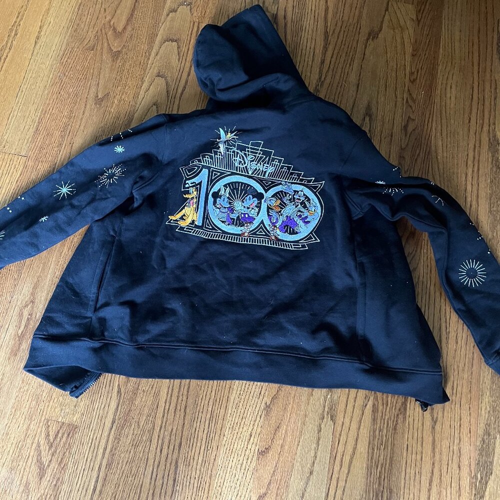 Youth Medium Disney Zip Hoodie